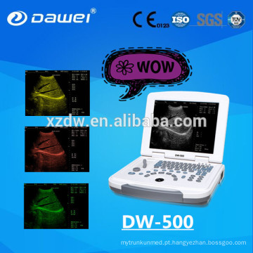 DW500 equipamento de diagnóstico laboratorial médico e notebook ultra-som veterinário à venda